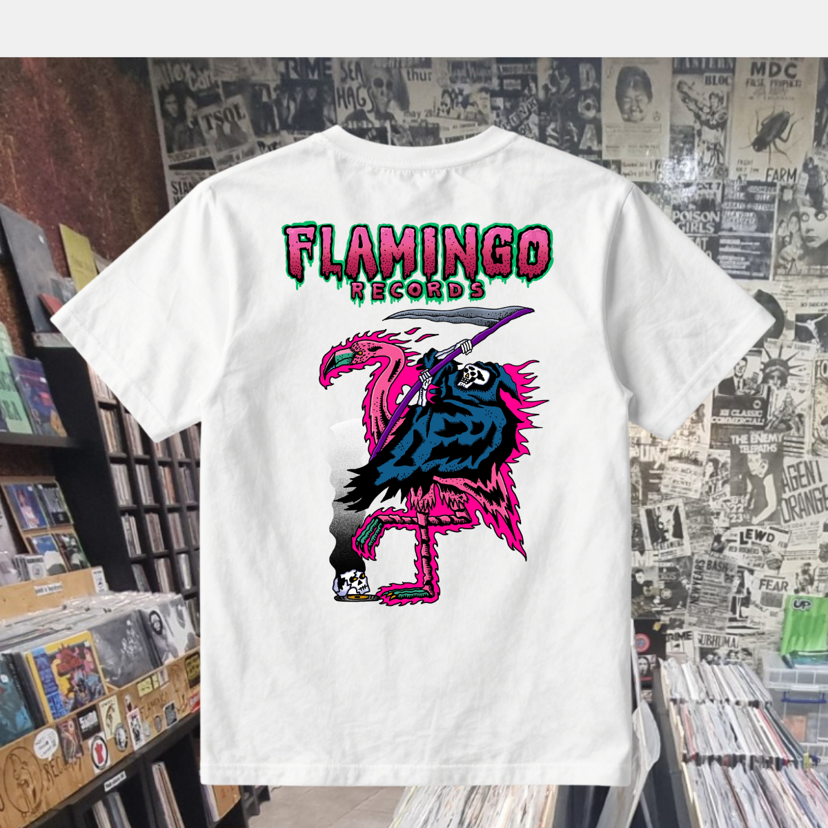 T-Shirt Flamingo Weeeeerko