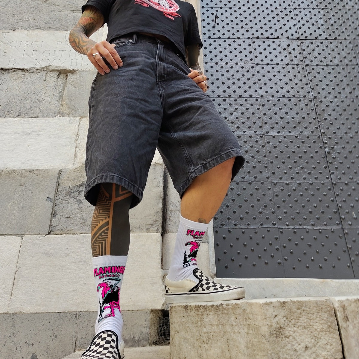 Calze DIE Flamingo by Weerko